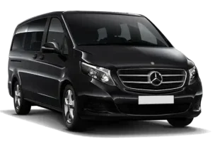 taxi van mercedes isere Minibus noire de marque Mercedes, type fourgonnette.